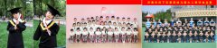 济南幼儿园毕业合影，济南幼儿园学士服拍摄，济南照幼儿园学士服
