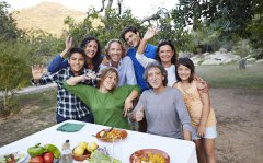 怎样拍摄家庭合影